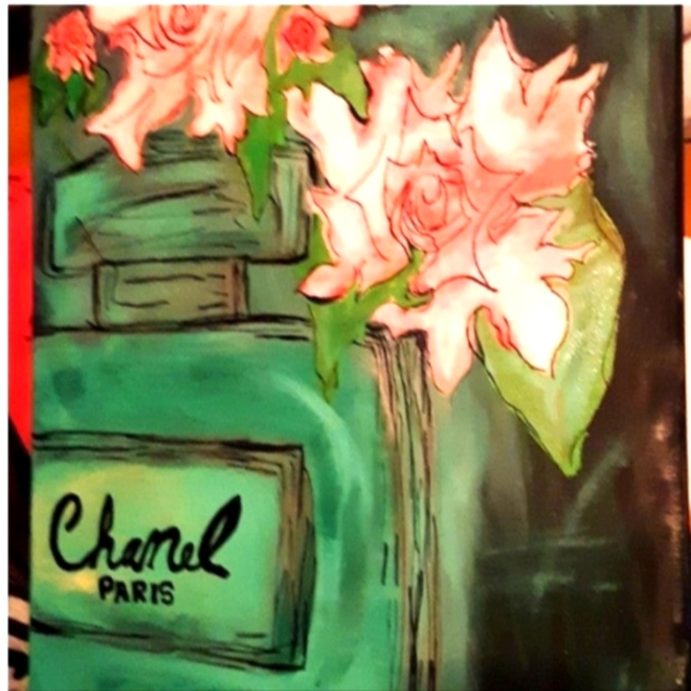 Fashion & Flowers Original Art